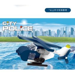 XINGBAO XB-58003 58003 XB58003 non  XE CẢNH SÁT THÀNH PHỐ bộ đồ chơi xếp lắp ráp ghép mô hình City CITY POLICE