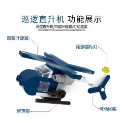 XINGBAO XB-58003 58003 XB58003 non  XE CẢNH SÁT THÀNH PHỐ bộ đồ chơi xếp lắp ráp ghép mô hình City CITY POLICE