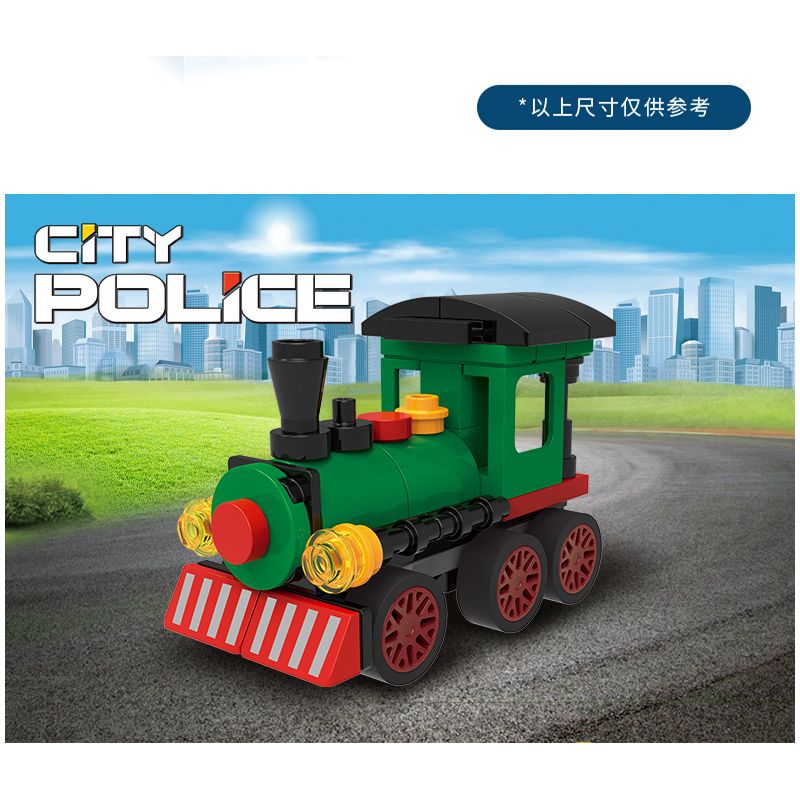 XINGBAO XB-58003 58003 XB58003 non  XE CẢNH SÁT THÀNH PHỐ bộ đồ chơi xếp lắp ráp ghép mô hình City CITY POLICE