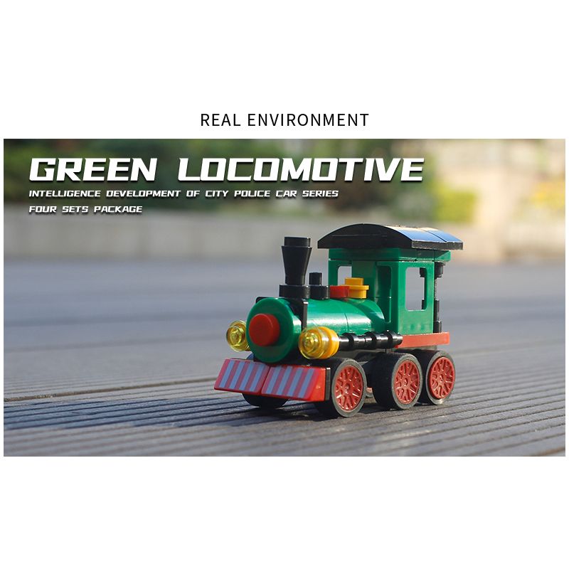 XINGBAO XB-58003 58003 XB58003 non  XE CẢNH SÁT THÀNH PHỐ bộ đồ chơi xếp lắp ráp ghép mô hình City CITY POLICE