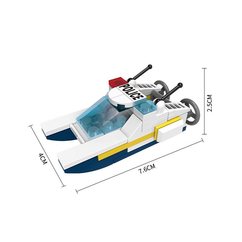 XINGBAO XB-58003 58003 XB58003 non  XE CẢNH SÁT THÀNH PHỐ bộ đồ chơi xếp lắp ráp ghép mô hình City CITY POLICE