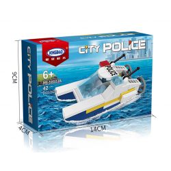 XINGBAO XB-58003 58003 XB58003 non  XE CẢNH SÁT THÀNH PHỐ bộ đồ chơi xếp lắp ráp ghép mô hình City CITY POLICE