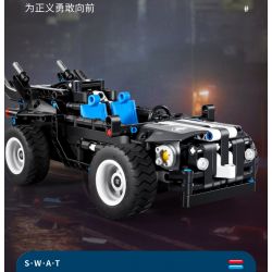 IM.MASTER 6810 non  CẢNH SÁT ĐẶC BIỆT XE ĐỊA HÌNH bộ đồ chơi xếp lắp ráp ghép mô hình  SWAT Kỹ Thuật Công Nghệ Cao Mô Hình Phương Tiện 430 khối