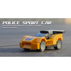 XINGBAO XB-58003 58003 XB58003 non  XE CẢNH SÁT THÀNH PHỐ bộ đồ chơi xếp lắp ráp ghép mô hình City CITY POLICE