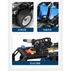 IM.MASTER 6810 non  CẢNH SÁT ĐẶC BIỆT XE ĐỊA HÌNH bộ đồ chơi xếp lắp ráp ghép mô hình  SWAT Kỹ Thuật Công Nghệ Cao Mô Hình Phương Tiện 430 khối