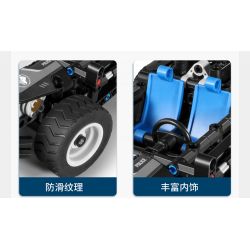 IM.MASTER 6810 non  CẢNH SÁT ĐẶC BIỆT XE ĐỊA HÌNH bộ đồ chơi xếp lắp ráp ghép mô hình  SWAT Kỹ Thuật Công Nghệ Cao Mô Hình Phương Tiện 430 khối