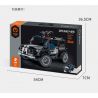 IM.MASTER 6810 non  CẢNH SÁT ĐẶC BIỆT XE ĐỊA HÌNH bộ đồ chơi xếp lắp ráp ghép mô hình  SWAT Kỹ Thuật Công Nghệ Cao Mô Hình Phương Tiện 430 khối