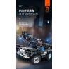 IM.MASTER 6810 non  CẢNH SÁT ĐẶC BIỆT XE ĐỊA HÌNH bộ đồ chơi xếp lắp ráp ghép mô hình  SWAT Kỹ Thuật Công Nghệ Cao Mô Hình Phương Tiện 430 khối