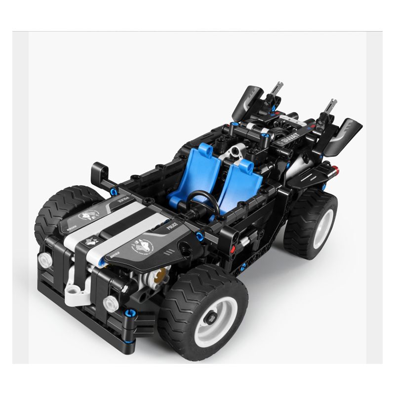 IM.MASTER 6810 non  CẢNH SÁT ĐẶC BIỆT XE ĐỊA HÌNH bộ đồ chơi xếp lắp ráp ghép mô hình  SWAT Kỹ Thuật Công Nghệ Cao Mô Hình Phương Tiện 430 khối