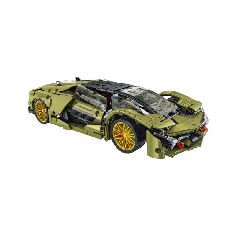 PanlosBrick 673005 Panlos Brick 673005 non  ĐUA CƠ KHÍ tỷ lệ 1:14 bộ đồ chơi xếp lắp ráp ghép mô hình  LAMBORGHINI TERZO MILLENNIO Kỹ Thuật Công Nghệ Cao Mô Hình Phương Tiện 1406 khối
