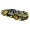 PanlosBrick 673005 Panlos Brick 673005 non  ĐUA CƠ KHÍ tỷ lệ 1:14 bộ đồ chơi xếp lắp ráp ghép mô hình  LAMBORGHINI TERZO MILLENNIO Kỹ Thuật Công Nghệ Cao Mô Hình Phương Tiện 1406 khối