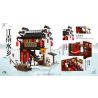 XINGBAO XB-01033 01033 XB01033 non  QUÁN TRỌ GIANG NAM bộ đồ chơi xếp lắp ráp ghép mô hình Mini Modular Đường Phố Thu Nhỏ 2640 khối
