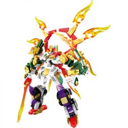 SEMBO 103240 103237 103238 103239 non  BỐN VỊ THẦN VÀ QUÁI THÚ MÁY THÉP 4 XUANWU BAIHU SUZAKU QINGLONG bộ đồ chơi xếp lắp ráp ghép mô hình Therion Totems MECHA OF STEEL 861 khối