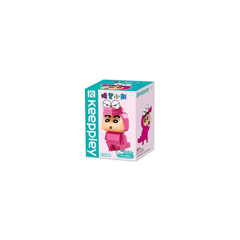 KEEPPLEY K20608 20608 non  XIAOXIN COS ÔNG CÁ SẤU NÚI bộ đồ chơi xếp lắp ráp ghép mô hình Crayon Shin-Chan Cậu Bé Bút Chì