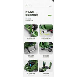 IM.MASTER 6809 non  MÁY BAY TRỰC THĂNG VẬN TẢI bộ đồ chơi xếp lắp ráp ghép mô hình  MF09 CHINOOK HELICOPTER Kỹ Thuật Công Nghệ Cao Mô Hình Phương Tiện 432 khối