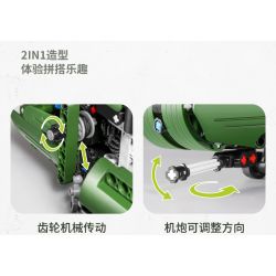 IM.MASTER 6809 non  MÁY BAY TRỰC THĂNG VẬN TẢI bộ đồ chơi xếp lắp ráp ghép mô hình  MF09 CHINOOK HELICOPTER Kỹ Thuật Công Nghệ Cao Mô Hình Phương Tiện 432 khối