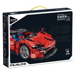 PanlosBrick 673006 Panlos Brick 673006 non  ĐUA CƠ KHÍ tỷ lệ 1:14 bộ đồ chơi xếp lắp ráp ghép mô hình  Kỹ Thuật Công Nghệ Cao Mô Hình Phương Tiện 1537 khối