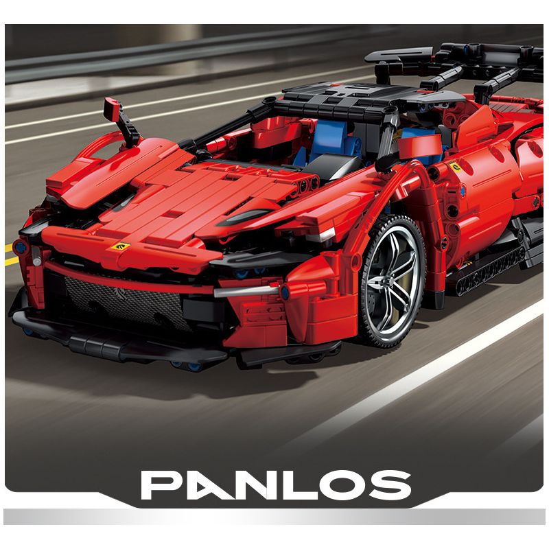 PanlosBrick 673006 Panlos Brick 673006 non  ĐUA CƠ KHÍ tỷ lệ 1:14 bộ đồ chơi xếp lắp ráp ghép mô hình  Kỹ Thuật Công Nghệ Cao Mô Hình Phương Tiện 1537 khối