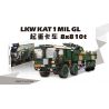 XINGBAO XB-06052 06052 XB06052 non  XE NÂNG bộ đồ chơi xếp lắp ráp ghép mô hình Military Army MAN LKW KAT 1 MIL GL 8X8 10T Quân Sự Bộ Đội 893 khối