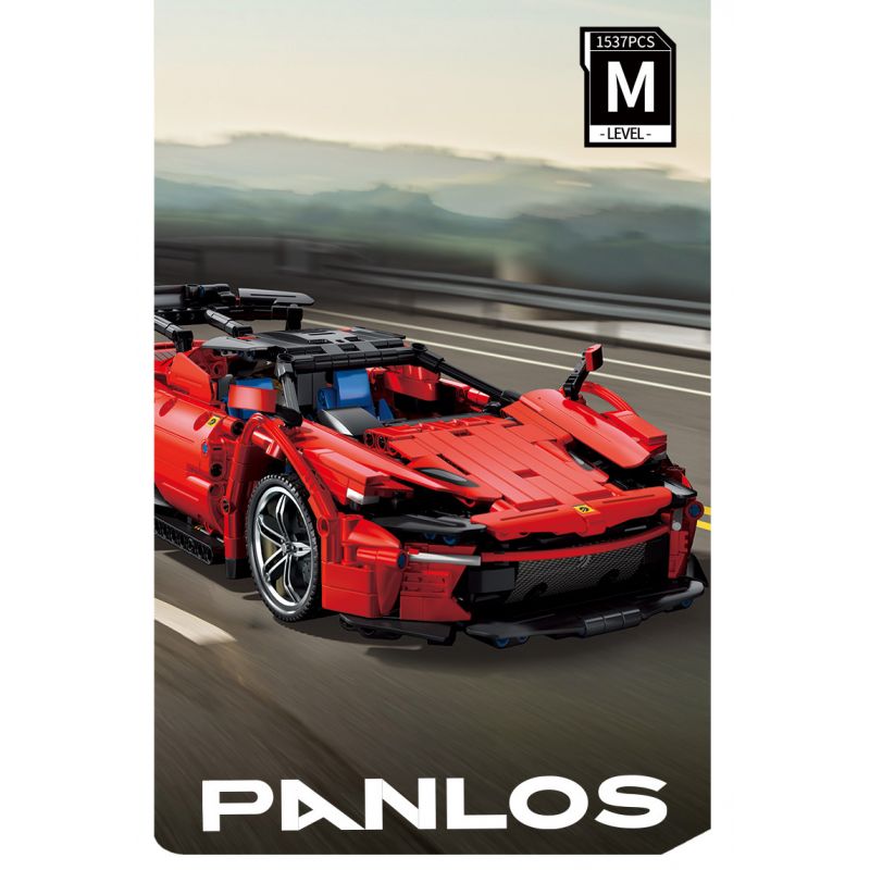 PanlosBrick 673006 Panlos Brick 673006 non  ĐUA CƠ KHÍ tỷ lệ 1:14 bộ đồ chơi xếp lắp ráp ghép mô hình  Kỹ Thuật Công Nghệ Cao Mô Hình Phương Tiện 1537 khối