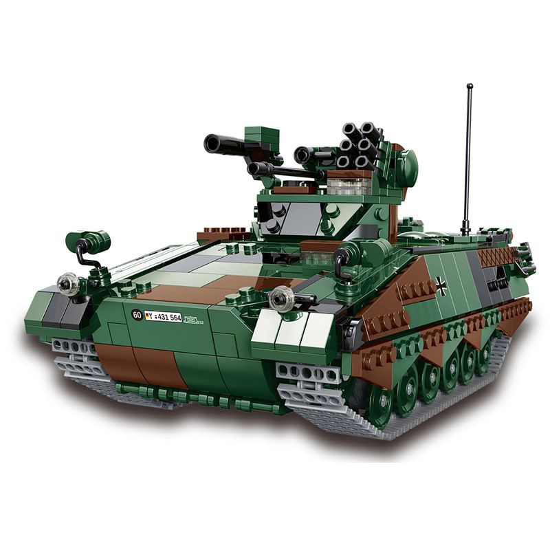 XINGBAO XB-06051 06051 XB06051 non Lego XE CHIẾN ĐẤU BỘ BINH CHỒN bộ đồ chơi xếp lắp ráp ghép mô hình Across The Battlefield SCHÜTZENPANZER MARDER Băng Qua Chiến Trường 1045 khối