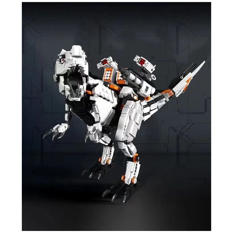 QIZHILE E02500 02500 non  T-REX CƠ KHÍ bộ đồ chơi xếp lắp ráp ghép mô hình Dino DINOSAURS SERIES MECHA T-REX Khủng Long QIZHILE E02500 02500 non  T-REX CƠ KHÍ bộ đồ chơi xếp lắp ráp ghép mô hình Dino DINOSAURS SERIES MECHA T-REX Khủng Long