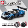 LEYI 31033 non  MCLAREN BACK BUS. bộ đồ chơi xếp lắp ráp ghép mô hình Racing Cuộc Đua 300 khối