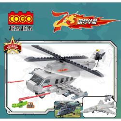 COGO 17006 non  TRỰC THĂNG MI-17V bộ đồ chơi xếp lắp ráp ghép mô hình Military Army Quân Sự Bộ Đội 191 khối