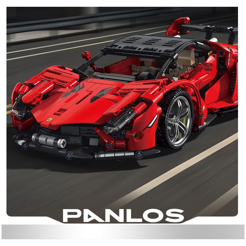PanlosBrick 673003 Panlos Brick 673003 non  ĐUA CƠ KHÍ tỷ lệ 1:14 bộ đồ chơi xếp lắp ráp ghép mô hình  Kỹ Thuật Công Nghệ Cao Mô Hình Phương Tiện 1437 khối