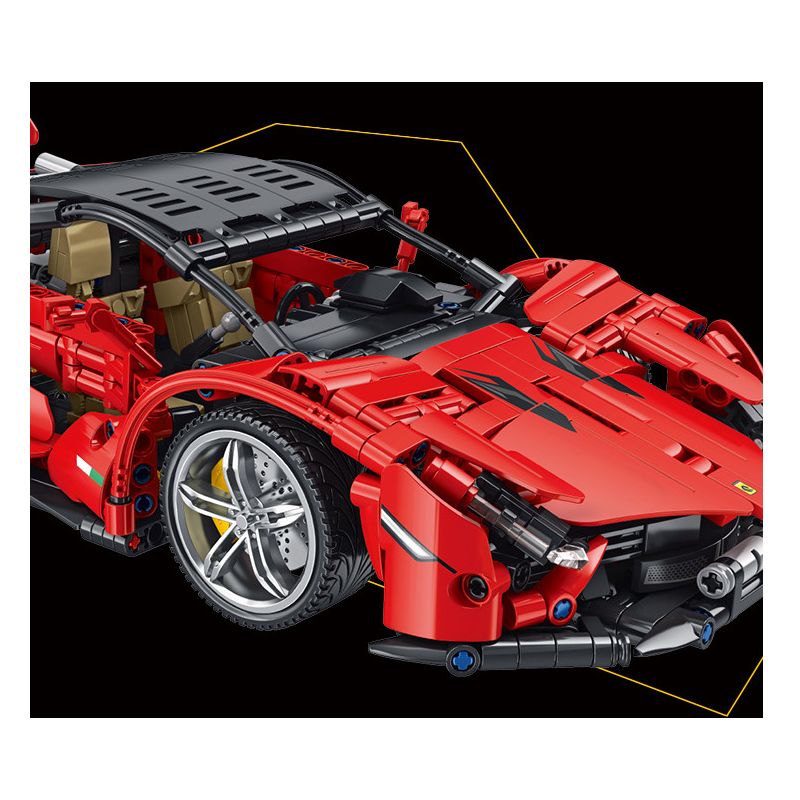 PanlosBrick 673003 Panlos Brick 673003 non  ĐUA CƠ KHÍ tỷ lệ 1:14 bộ đồ chơi xếp lắp ráp ghép mô hình  Kỹ Thuật Công Nghệ Cao Mô Hình Phương Tiện 1437 khối