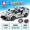 LEYI 31020 non  31020 XE BUÝT KÉO TRỞ LẠI bộ đồ chơi xếp lắp ráp ghép mô hình Racing Cuộc Đua 302 khối