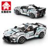 LEYI 31020 non  31020 XE BUÝT KÉO TRỞ LẠI bộ đồ chơi xếp lắp ráp ghép mô hình Racing Cuộc Đua 302 khối