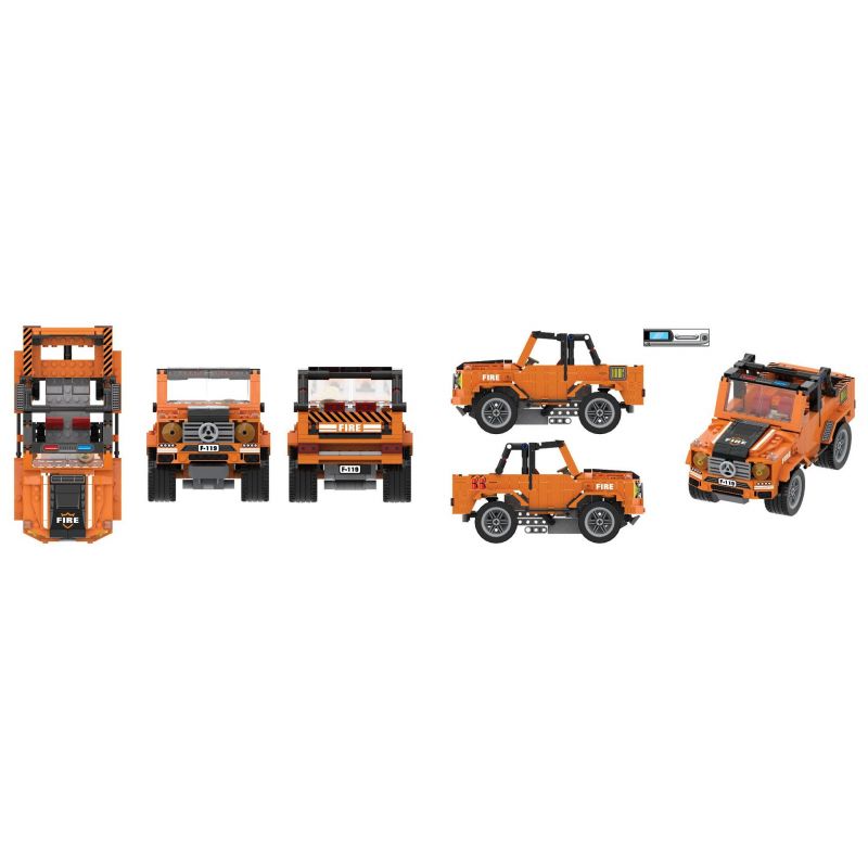 KAIYU K96110 96110 non  LẬP TRÌNH XE G LỚN bộ đồ chơi xếp lắp ráp ghép mô hình  PICKUP Kỹ Thuật Công Nghệ Cao Mô Hình Phương Tiện 345 khối