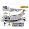 COGO 17008 non  MÁY BAY VẬN TẢI Y-20 bộ đồ chơi xếp lắp ráp ghép mô hình Military Army Quân Sự Bộ Đội 403 khối