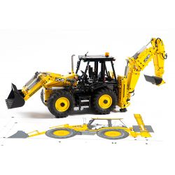 MouldKing 17036 Mould King 17036 REBRICKABLE MOC-86258 86258 MOC86258 REOBRIX 22018 non  HAI PHƯƠNG TIỆN KỸ THUẬT BẬN RỘN bộ đồ chơi xếp lắp ráp ghép mô hình  BULLDOZER Kỹ Thuật Công Nghệ Cao Mô Hình Phương Tiện 2239 khối