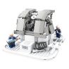 JP 66009 non  KÍNH THIÊN VĂN CỰC LỚN CHÂU bộ đồ chơi xếp lắp ráp ghép mô hình EUROPEAN EXTREMELY LARGE TELESCOPE 621 khối