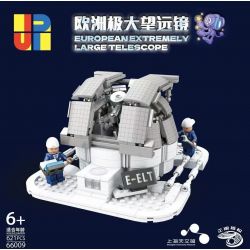 JP 66009 non  KÍNH THIÊN VĂN CỰC LỚN CHÂU bộ đồ chơi xếp lắp ráp ghép mô hình EUROPEAN EXTREMELY LARGE TELESCOPE 621 khối