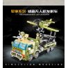 XINGBAO XB-50025 50025 XB50025 non  PHƯƠNG TIỆN PHÓNG MÁY BAY KHÔNG NGƯỜI LÁI TRINH SÁT bộ đồ chơi xếp lắp ráp ghép mô hình Across The Battlefield MILITARY DRONE LAUNCH VEHICLE Băng Qua Chiến Trường 581 khối