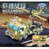 XINGBAO XB-50025 50025 XB50025 non  PHƯƠNG TIỆN PHÓNG MÁY BAY KHÔNG NGƯỜI LÁI TRINH SÁT bộ đồ chơi xếp lắp ráp ghép mô hình Across The Battlefield MILITARY DRONE LAUNCH VEHICLE Băng Qua Chiến Trường 581 khối