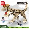 MINGDI 10037 non  THẾ GIỚI KHỦNG LONG SHUANGGUAN bộ đồ chơi xếp lắp ráp ghép mô hình Dino DINOSAUR WORLD DILOPHOSAURUS 486 khối