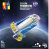JP 66008 non  KÍNH THIÊN VĂN VŨ TRỤ KEPLER bộ đồ chơi xếp lắp ráp ghép mô hình KEPLER SPACE TELESCOPE 594 khối