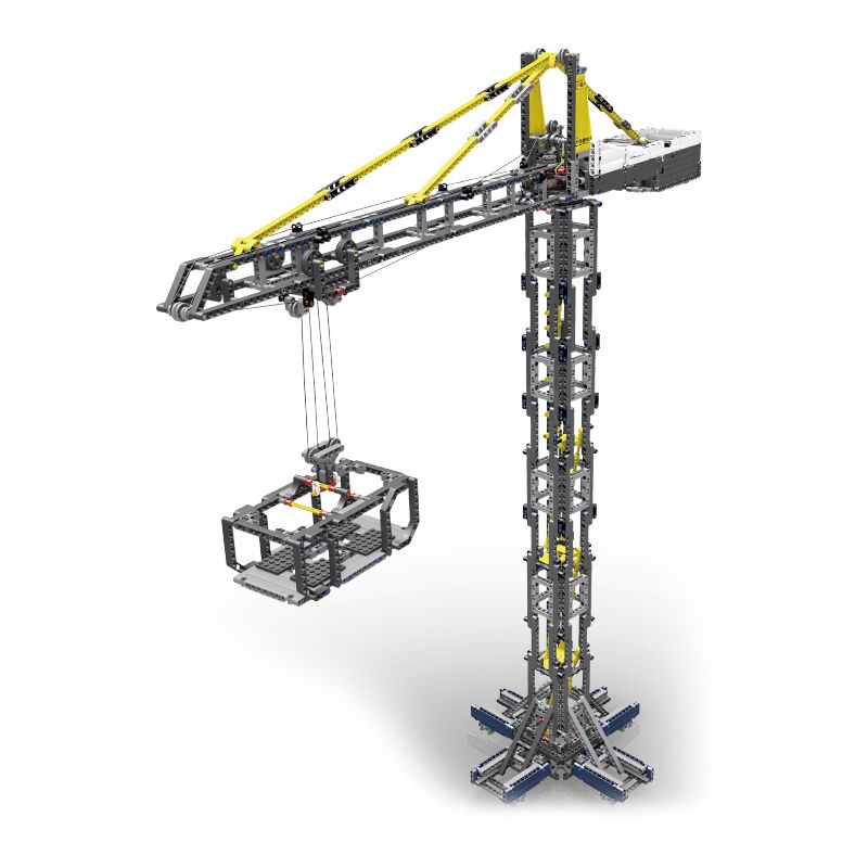 MouldKing 17004 Mould King 17004 non Lego CẨU THÁP bộ đồ chơi xếp lắp ráp ghép mô hình Technic TOWER CRANE Kỹ Thuật Công Nghệ Cao Mô Hình Phương Tiện 1797 khối