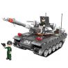 XINGBAO XB-50024 50024 XB50024 non  XE TĂNG T59 bộ đồ chơi xếp lắp ráp ghép mô hình Across The Battlefield T59 TANK Băng Qua Chiến Trường 607 khối