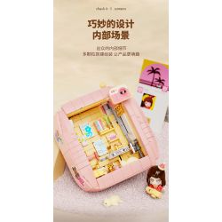 GEKKOSHA 804005 non  ÁNH SÁNG VÀ BÓNG TỐI "PHA" VỚI bộ đồ chơi xếp lắp ráp ghép mô hình CAMERA