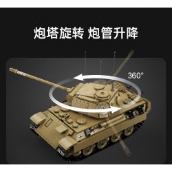 CADA DOUBLEE C61073 61073 non  XE TĂNG PANTHER CỔ ĐIỂN TRONG THẾ CHIẾN II 1:35 tỷ lệ 1:35 bộ đồ chơi xếp lắp ráp ghép mô hình Military Army PANZERKAMPFWAGEN V PANTHER Quân Sự Bộ Đội 907 khối
