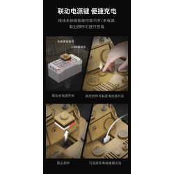 CADA DOUBLEE C61073 61073 non  XE TĂNG PANTHER CỔ ĐIỂN TRONG THẾ CHIẾN II 1:35 tỷ lệ 1:35 bộ đồ chơi xếp lắp ráp ghép mô hình Military Army PANZERKAMPFWAGEN V PANTHER Quân Sự Bộ Đội 907 khối