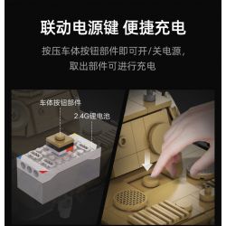 CADA DOUBLEE C61073 61073 non  XE TĂNG PANTHER CỔ ĐIỂN TRONG THẾ CHIẾN II 1:35 tỷ lệ 1:35 bộ đồ chơi xếp lắp ráp ghép mô hình Military Army PANZERKAMPFWAGEN V PANTHER Quân Sự Bộ Đội 907 khối