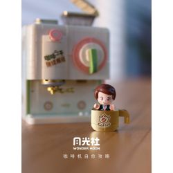 GEKKOSHA 804004 non  ĐẶT "CÀ PHÊ" TỰ bộ đồ chơi xếp lắp ráp ghép mô hình COFFEE MACHINE