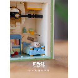 GEKKOSHA 804004 non  ĐẶT "CÀ PHÊ" TỰ bộ đồ chơi xếp lắp ráp ghép mô hình COFFEE MACHINE