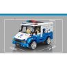 TA GAOLE T4031 4031 non  CẢNH SÁT RC XE bộ đồ chơi xếp lắp ráp ghép mô hình  Kỹ Thuật Công Nghệ Cao Mô Hình Phương Tiện 662 khối